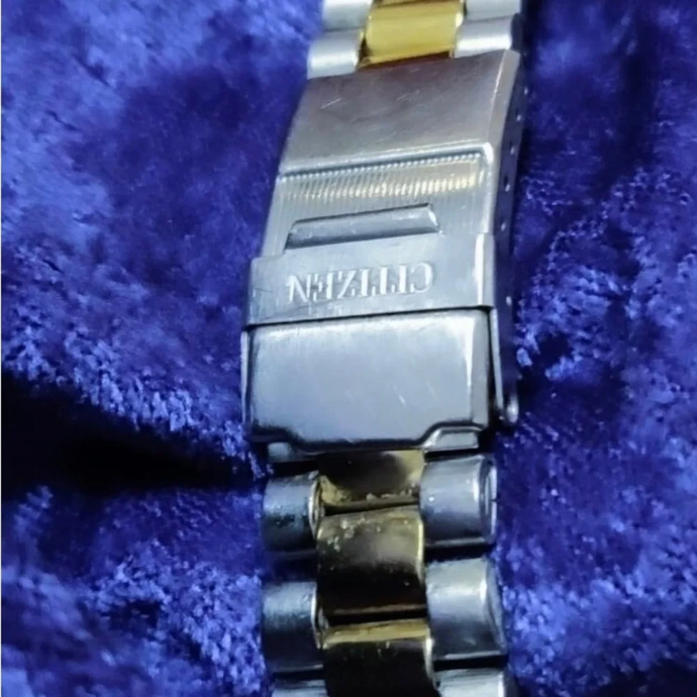 Citizen Vintage Yatchmaster Ana-Digital Mens Watch 2 Tone